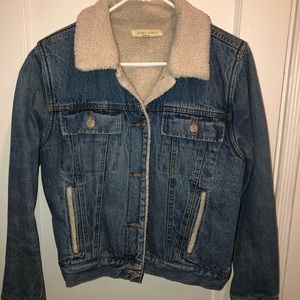 Denim Sherpa Jacket